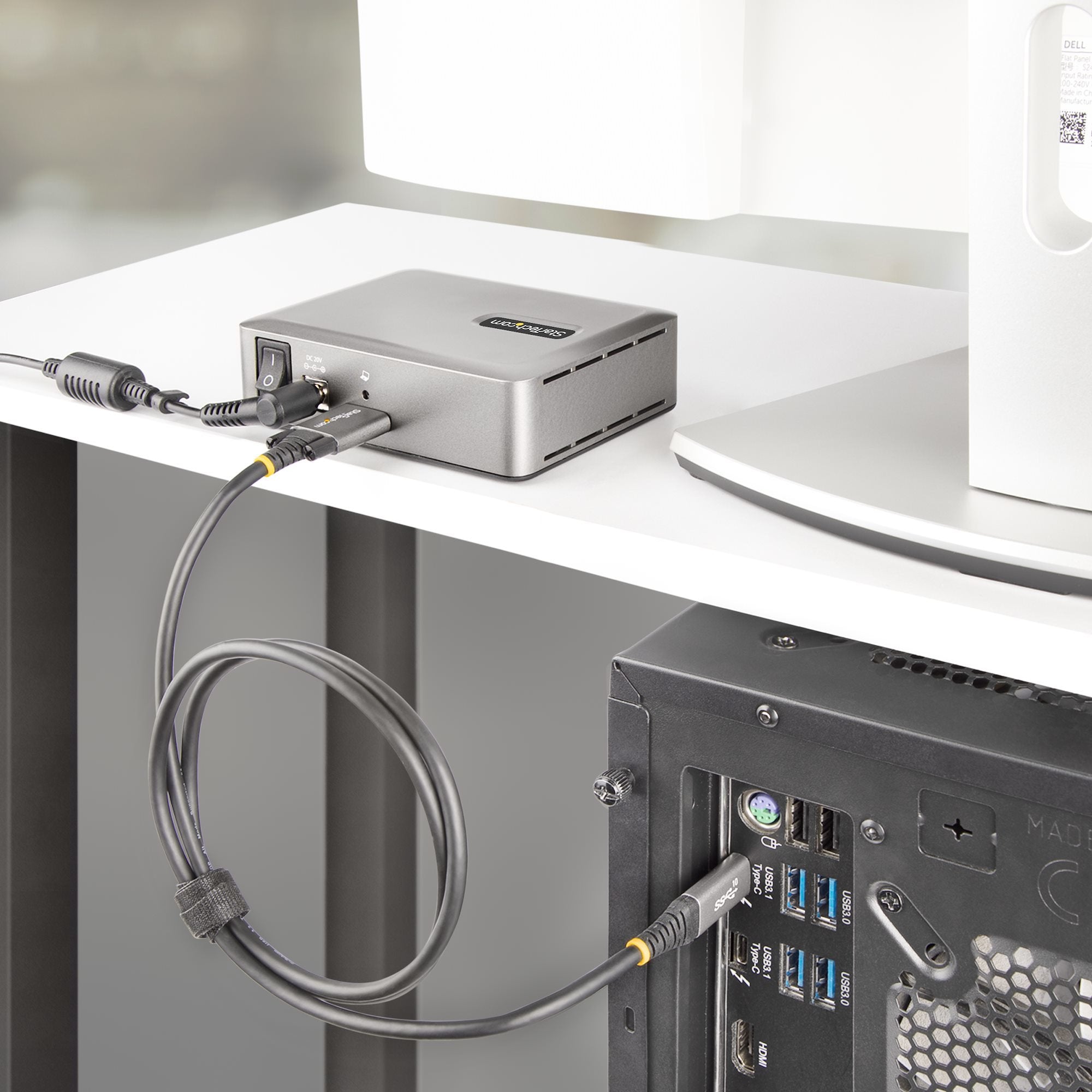 EAN 0065030899086 - StarTech.com 10G5A2CS-USB-C-HUB hub de interfaz USB 3.2 Gen 2 (3.1 Gen 2) Type-C 10000 Mbit/s Plata imagen 10