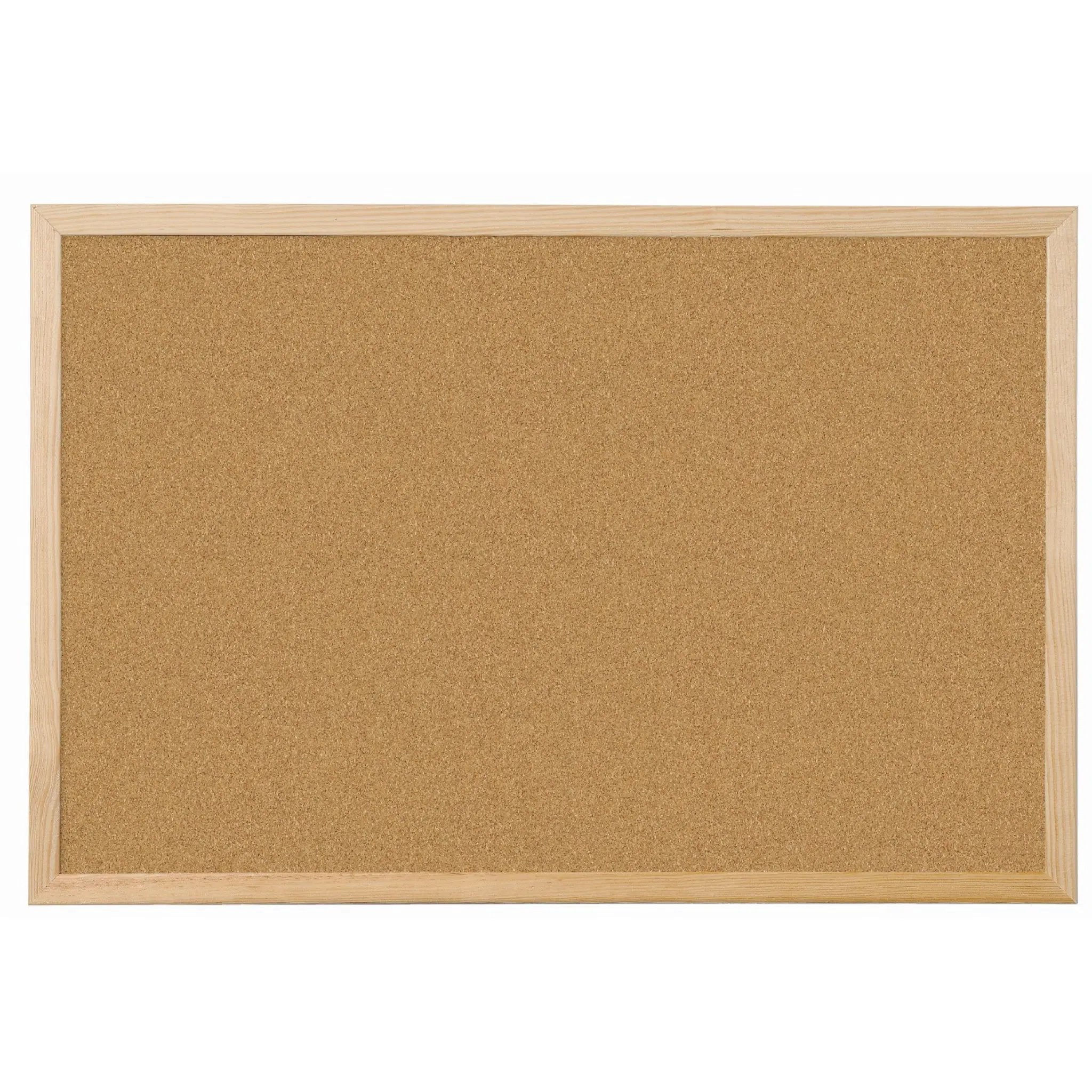 Pizarra De Corcho Q-Connect 60x40cm Marco De Madera