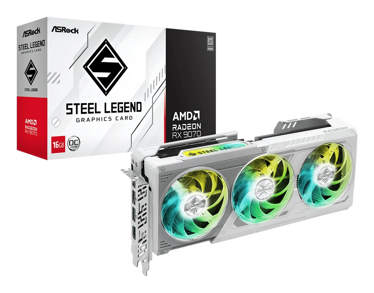 EAN 4711581490468 - Asrock Steel Legend Radeon RX 9070 OC AMD 16 GB GDDR6 imagen 6