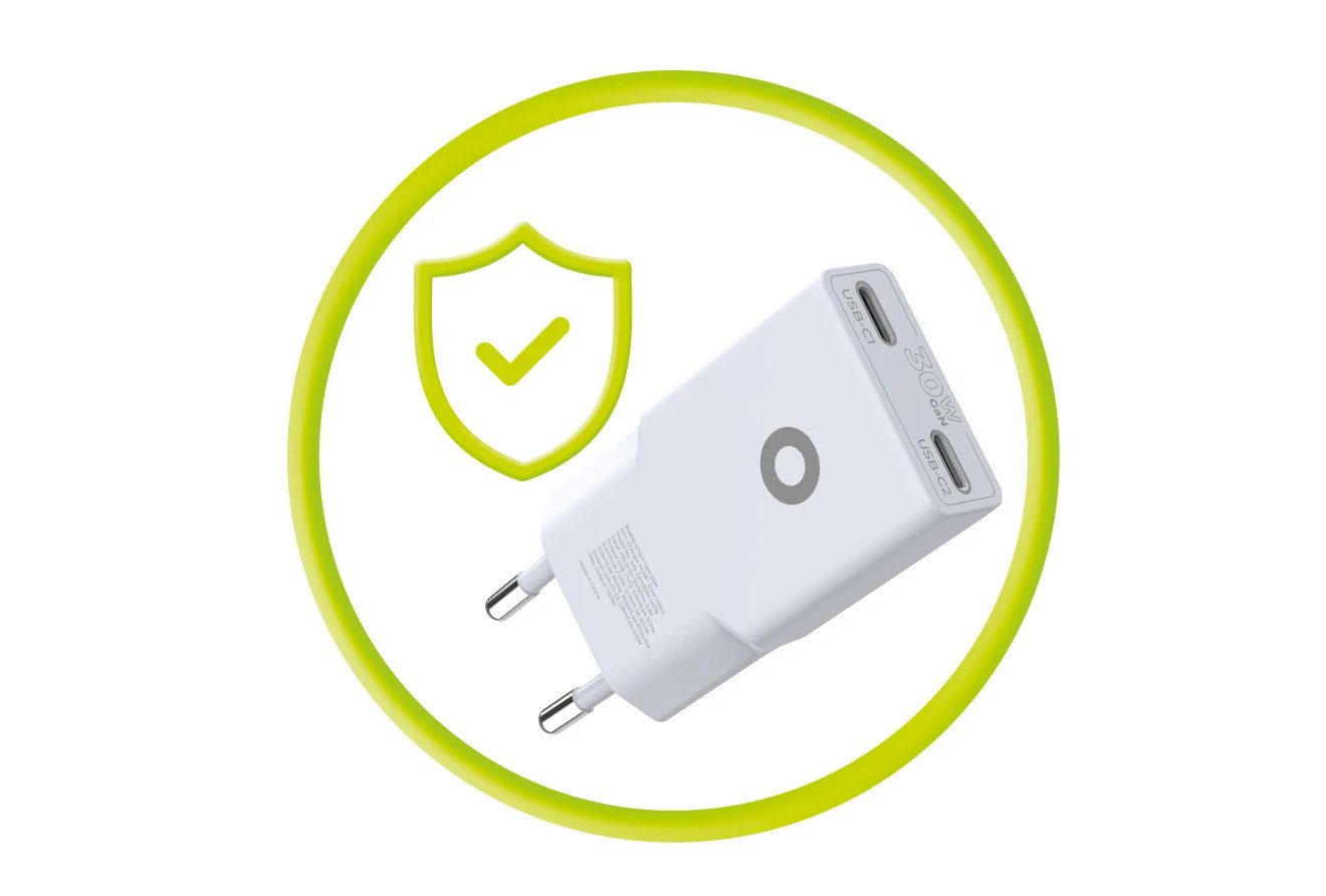 Mobile Origin 30w Slim Charger Tüv Mo18 Dual Usb-C