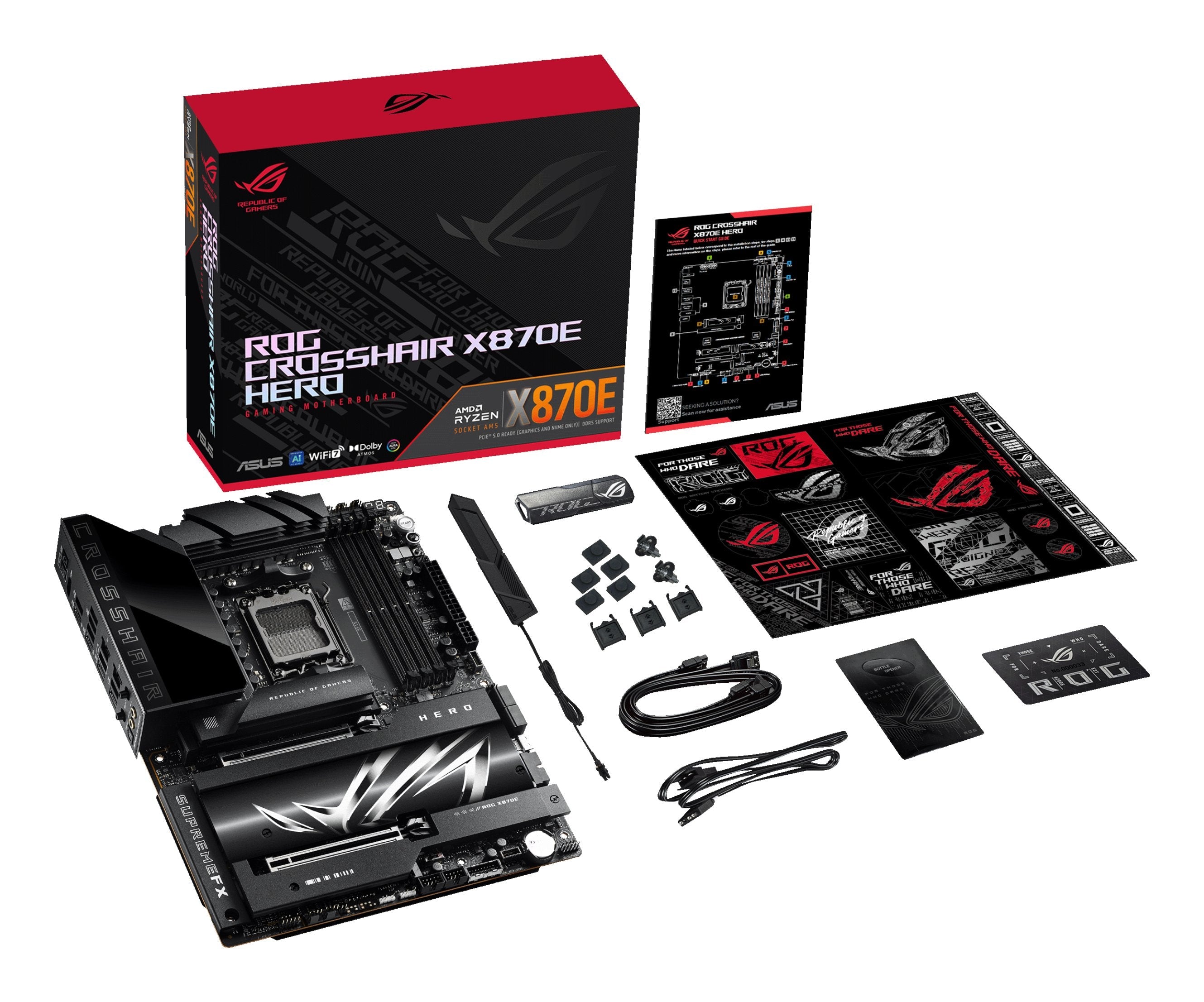 EAN 4711387710302 - ASUS ROG CROSSHAIR X870E HERO AMD X870E Zócalo AM5 ATX imagen 13