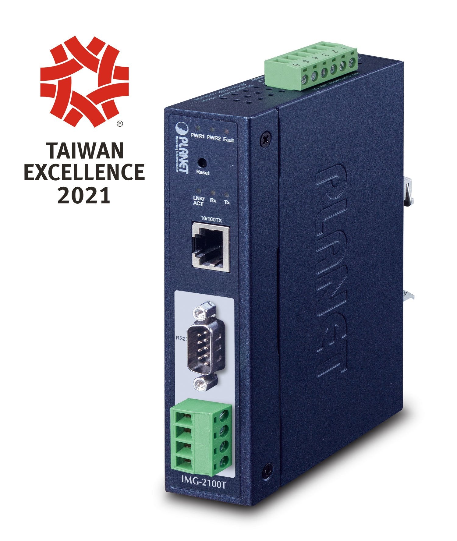 Ip30 Indumrial 1-Port Rs232 422 485 Modhs Gateway
