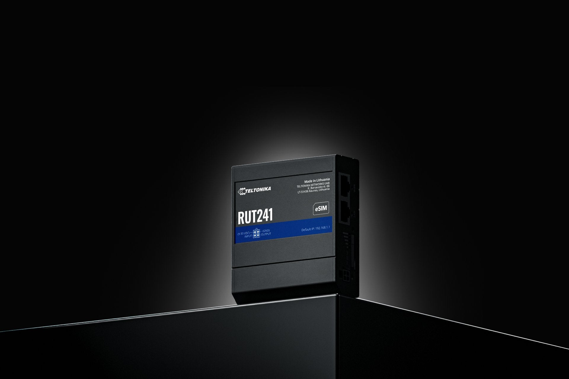 Router Lte Wifi 4 Teltonika Rut241 Esim Ver. Europe With Eu Psu (Rut241210000)