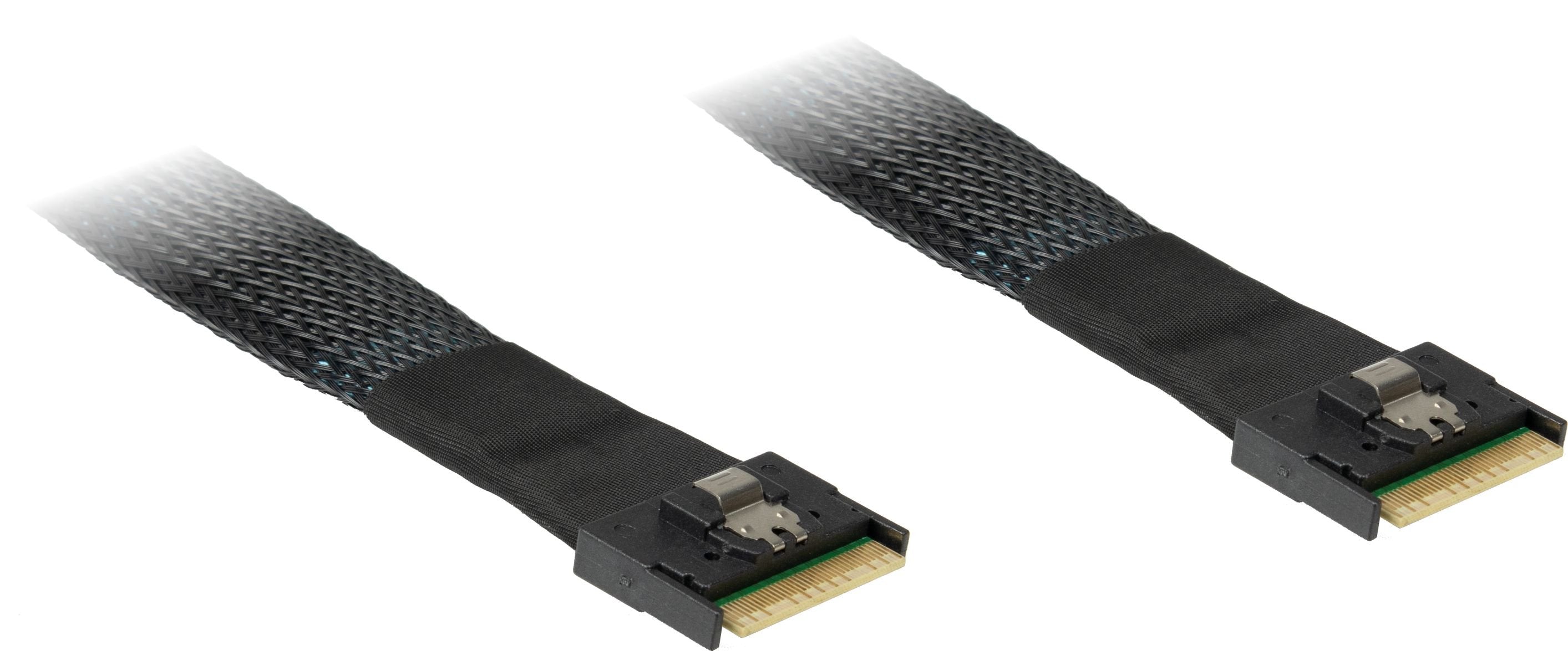 EAN 4260455648738 - Inter-Tech SFF-8654 8i 0,75 m 24 Gbit/s Negro imagen 1