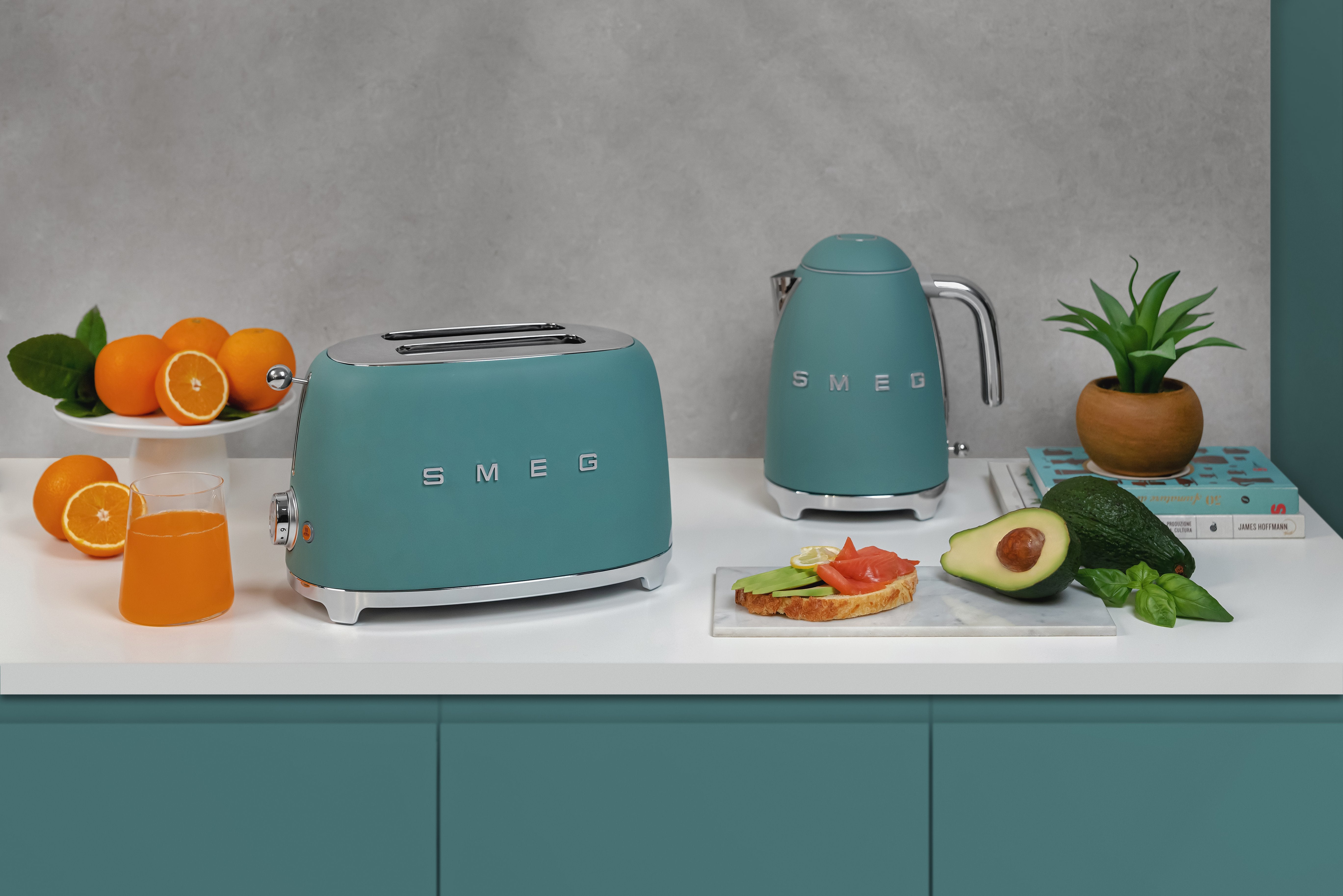 EAN 8017709329662 - Smeg TSF01EGMEU tostadora 6 2 rebanada(s) 950 W Verde imagen 12