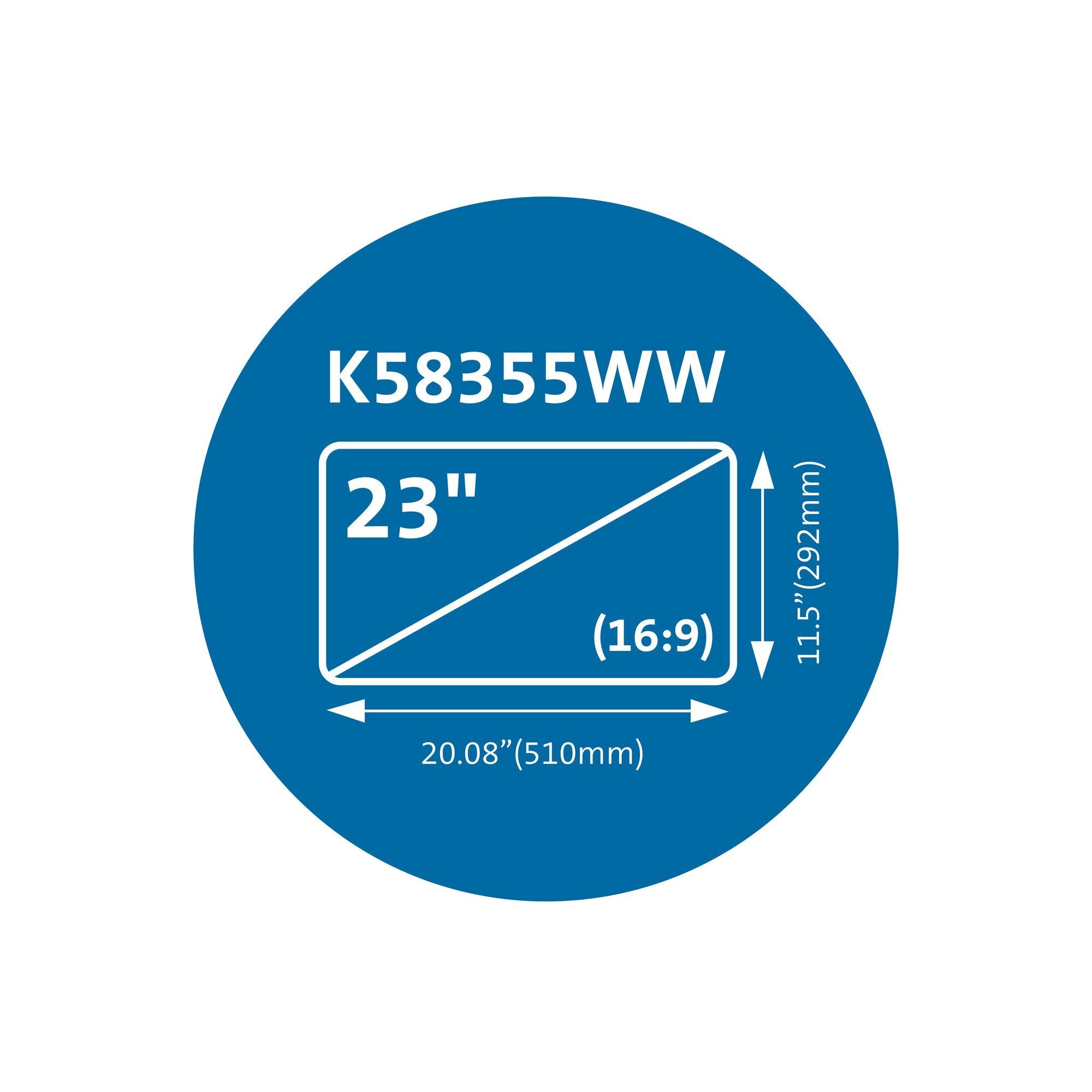 EAN 0085896583554 - Kensington K58355WW filtro para monitor 58,4 cm (23") Filtro de privacidad para pantallas sin marco imagen 8