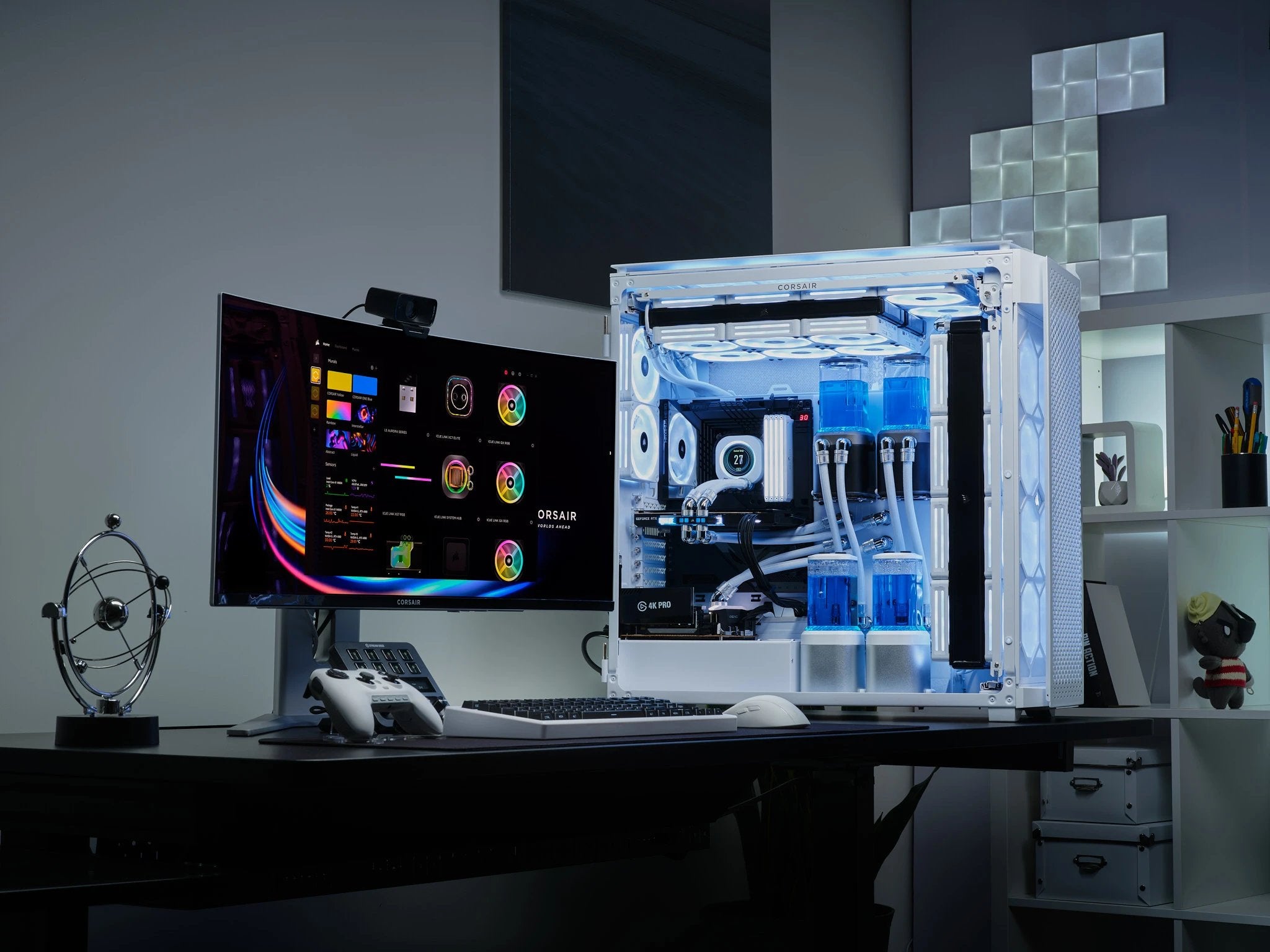 EAN 0840006682189 - Corsair 9000D RGB AIRFLOW Full Tower Blanco imagen 6