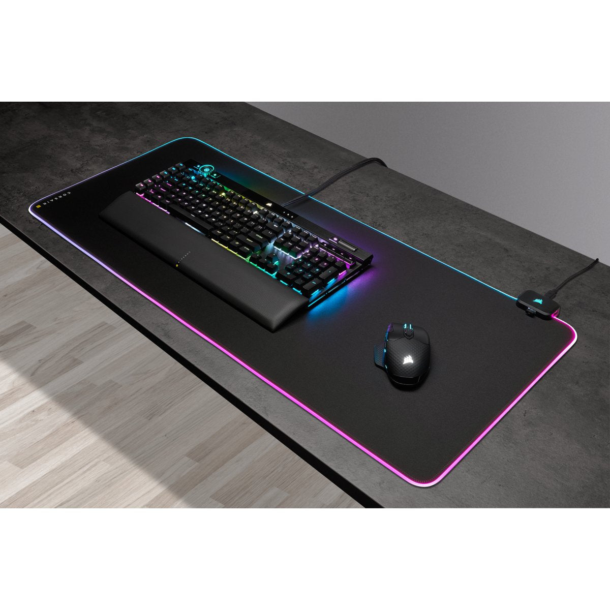 EAN 0840006629573 - Corsair MM700 RGB Alfombrilla de ratón para juegos Negro imagen 4
