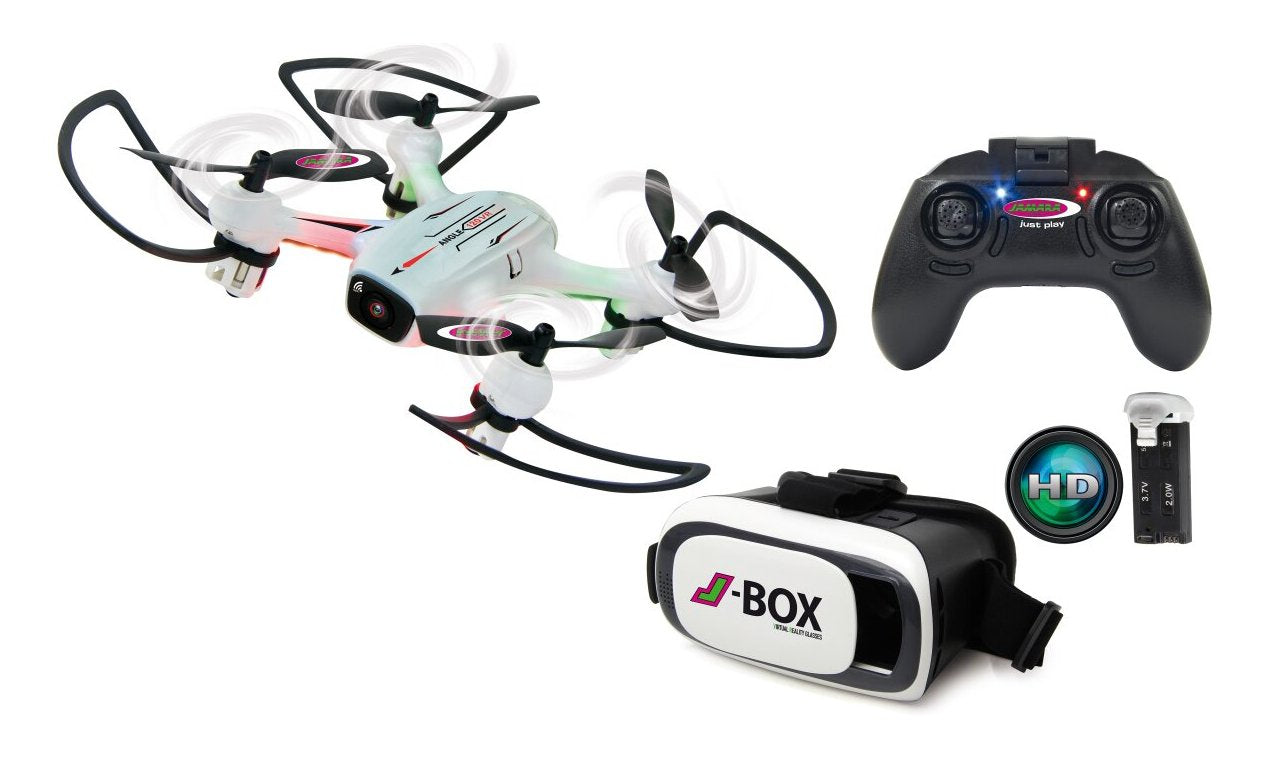 EAN 4042774436407 - Jamara 422029 dron con cámara 4 rotores Cuadricóptero Blanco imagen 3