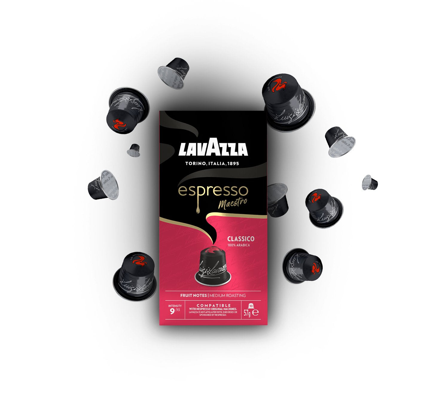 EAN 8000070053625 - Lavazza Espresso Maestro Classico Cápsula de café Medium-dark roast 10 pieza(s) imagen 2