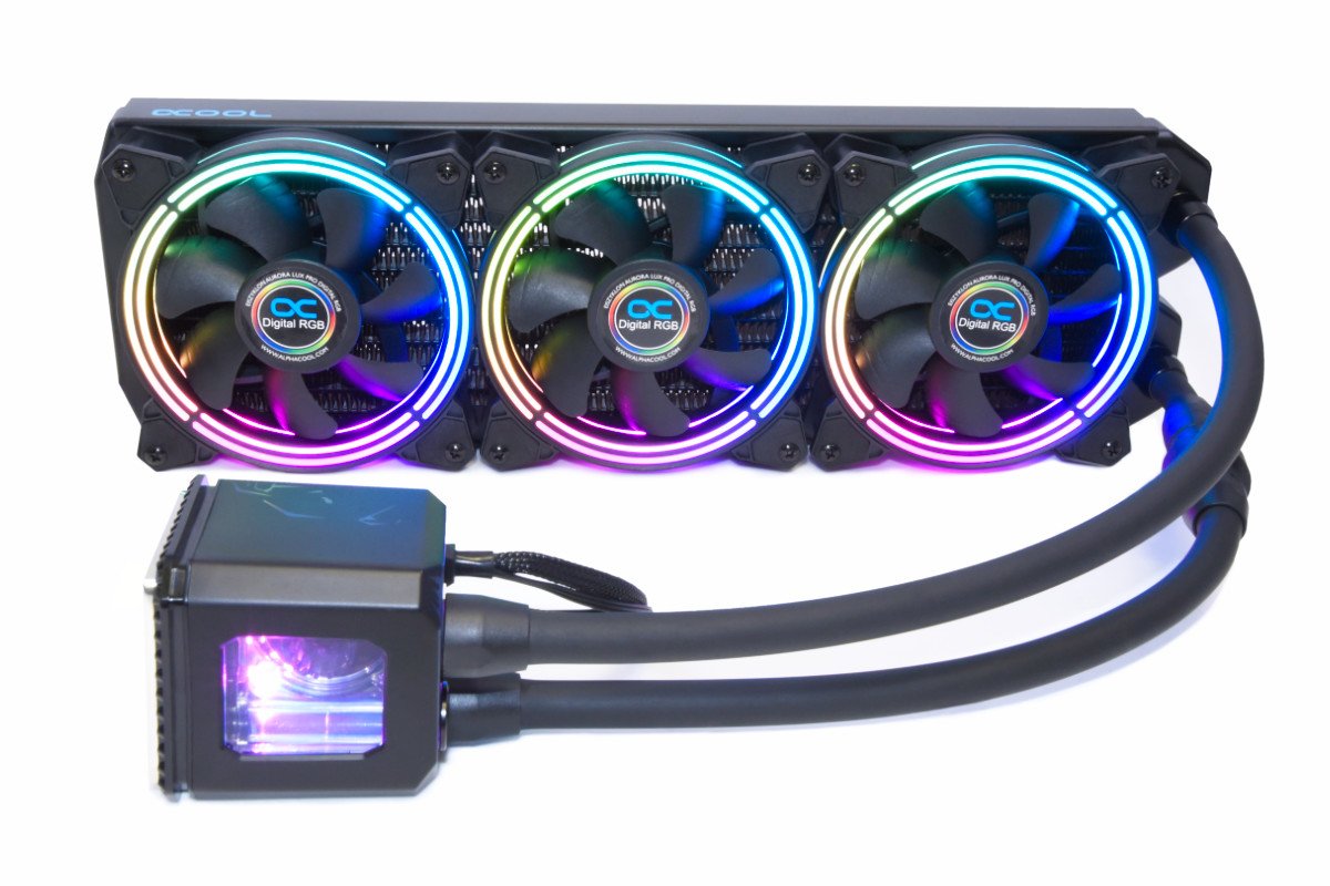 Ven Cpu Ref. Liquida Alphacool Eisbaer Aurora 360 Argb/Rellenable/Ampliable/3 Ventiladores 1016664