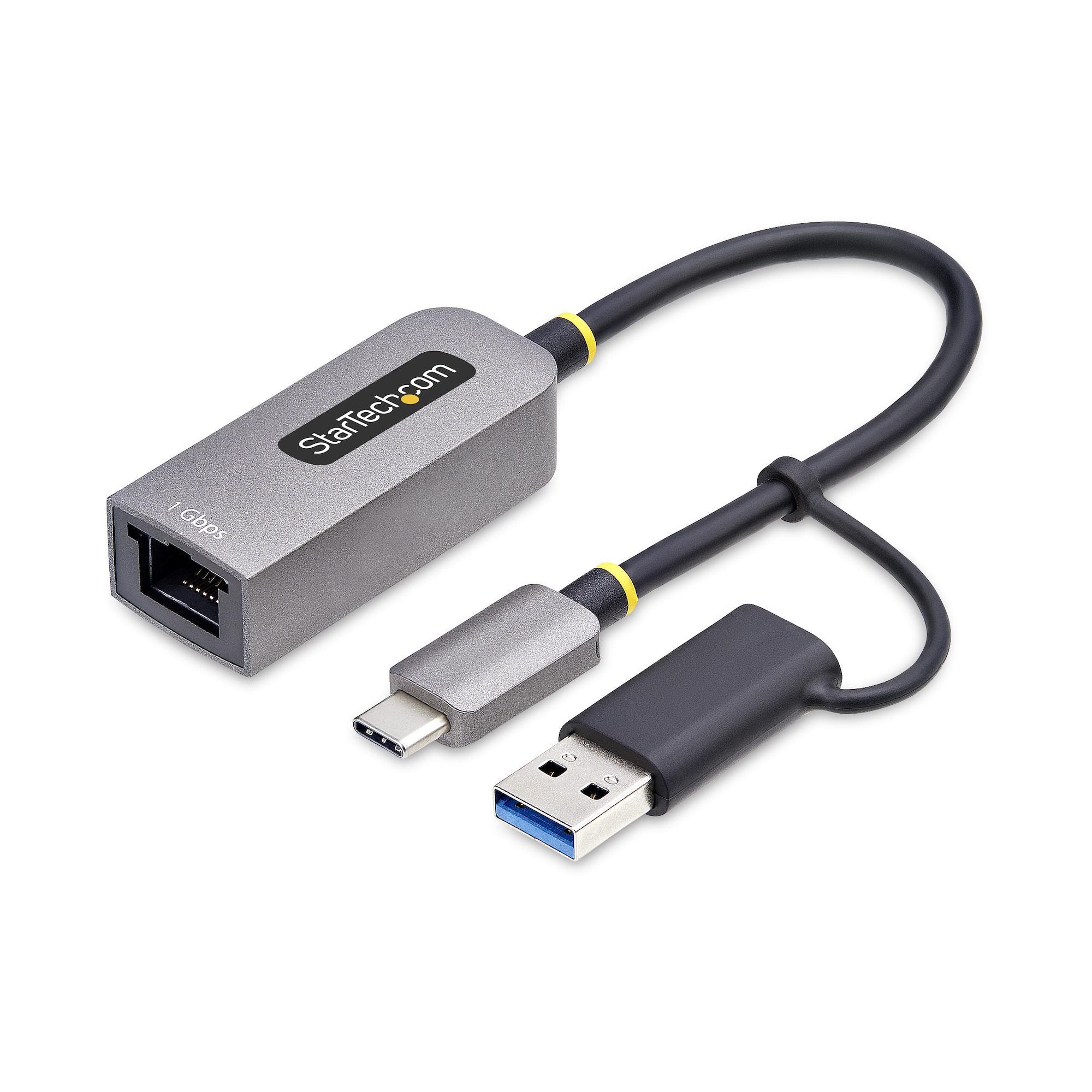 EAN 0065030907842 - StarTech.com C21GA-USB-ETHERNET adaptador y tarjeta de red 5000 Mbit/s imagen 1