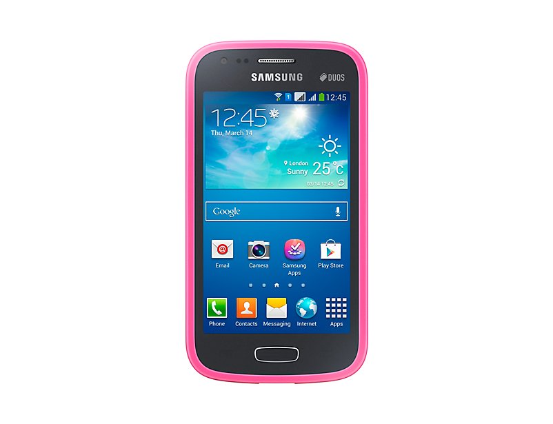 Samsung Protective Cover+ Rosa Para Galaxy Ace Iii Samsung Ef-Ps727b, Funda, Samsung, Galaxy Ace 3, Rosa