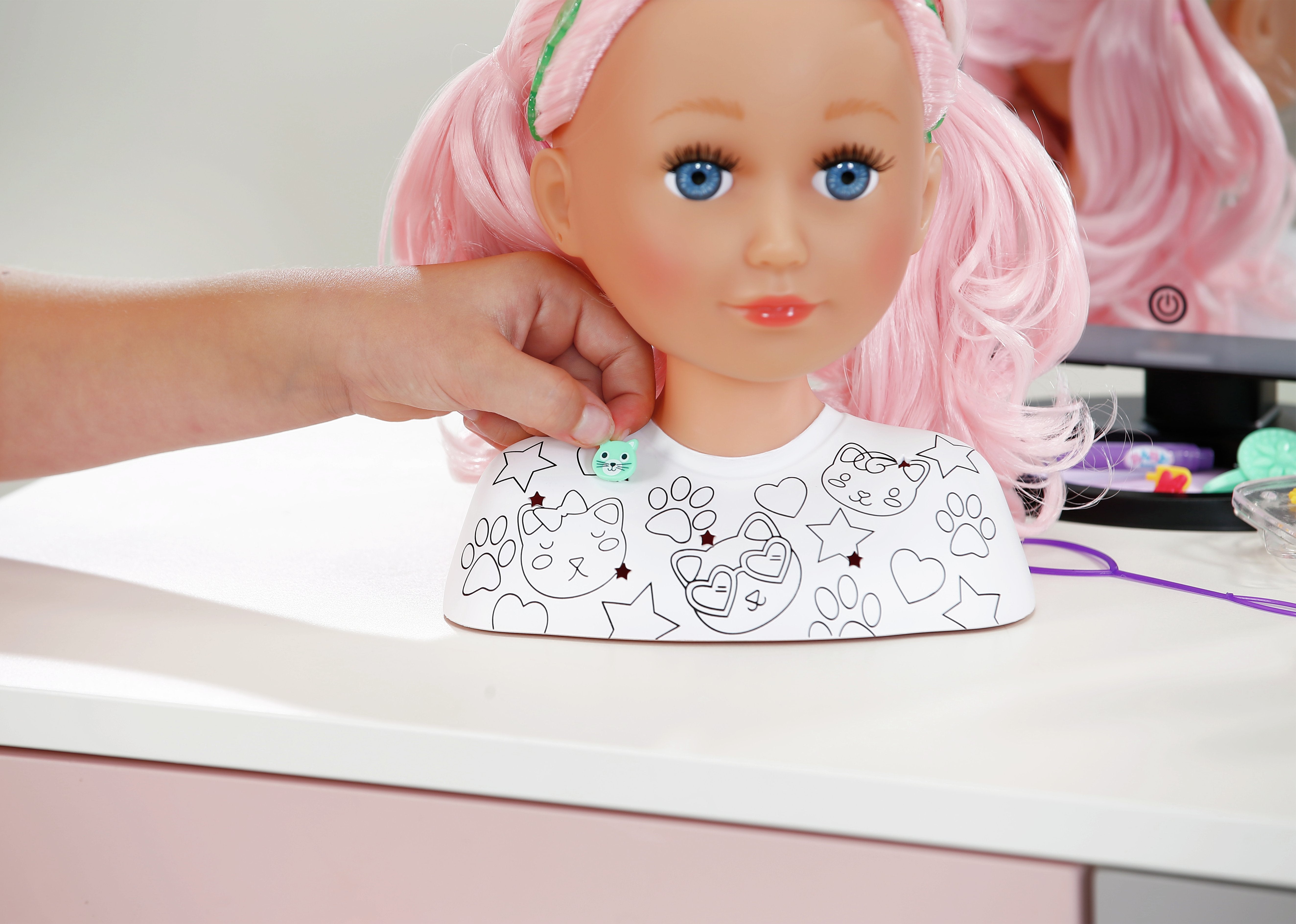 Zapf Creation Baby Born® Styling Marker & Accessories, Accesorios De Muñecas 838372