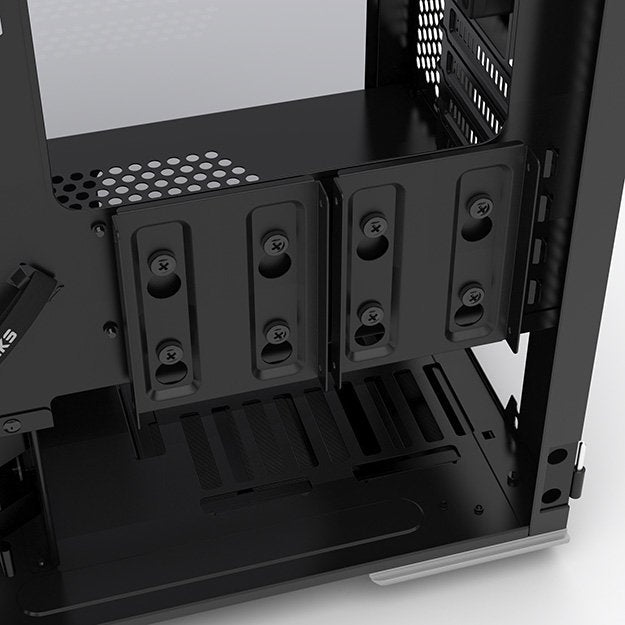 Phanteks Enthoo Evolv Micro-Atx Tempered Glass Plata