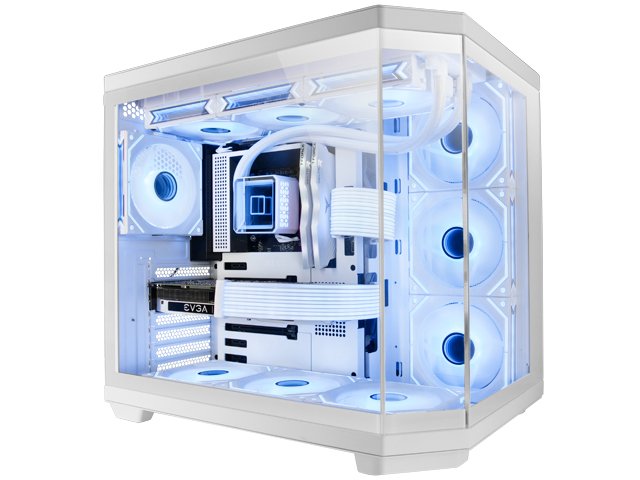 Caja Semitorre Atx Mc3t Core Blanco Mars Gaming Int:2x3'5,3x2'5/1xusb3.0/1xusb2.0, 1xusb-C/ Audio In/Out/ Sistema De Gestión De Cableado Interno/ Estructura De Doble Cámara