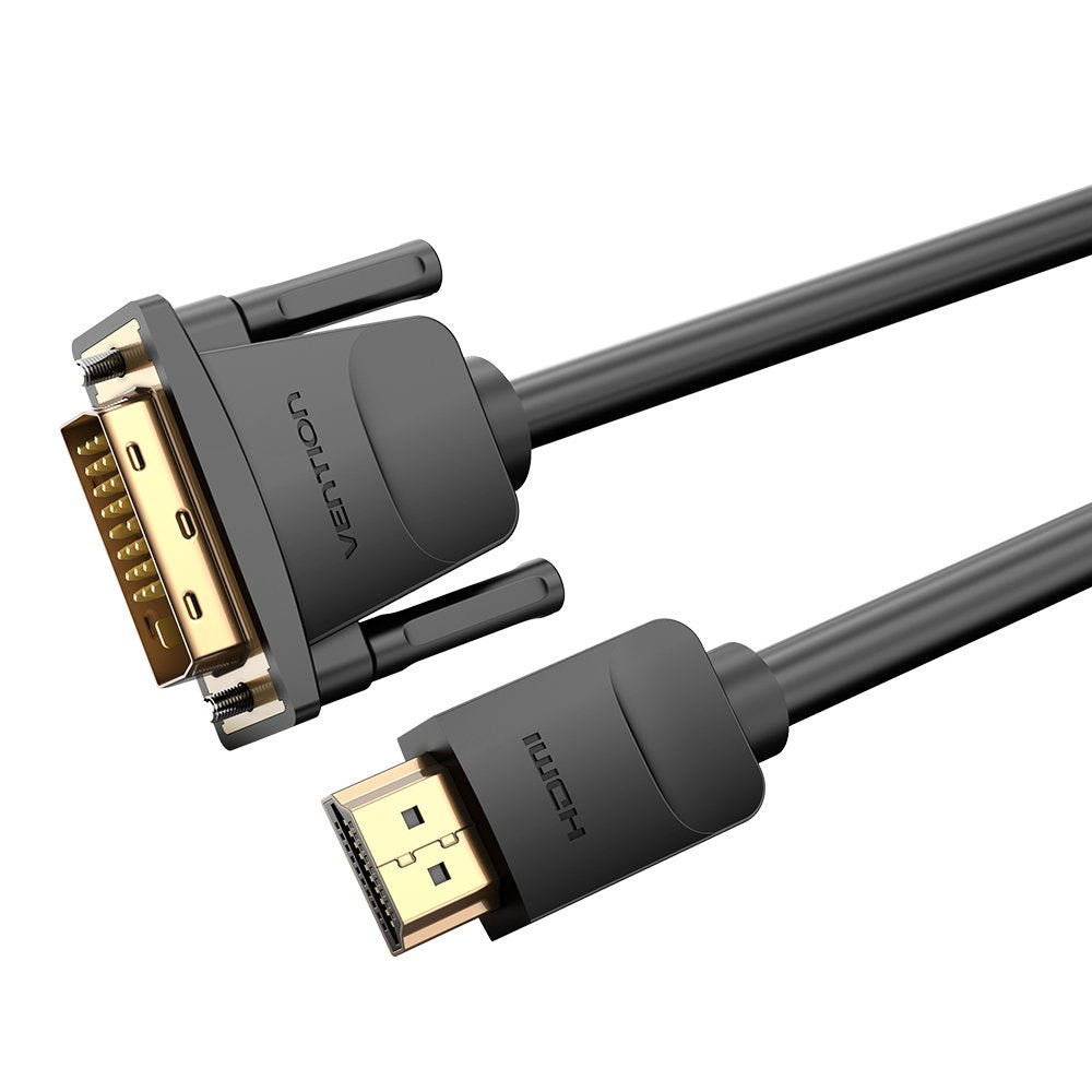 Cable Conversor Vention Abfbf Dvi Macho Hdmi Macho 1m Negro