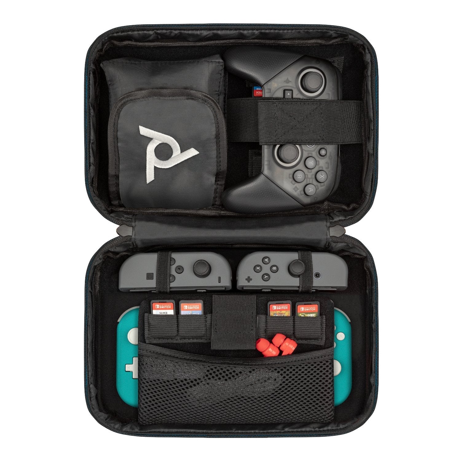 EAN 0708056068387 - PDP Commuter: Power Pose Mario Funda protectora rígida Nintendo Azul, Rojo imagen 5