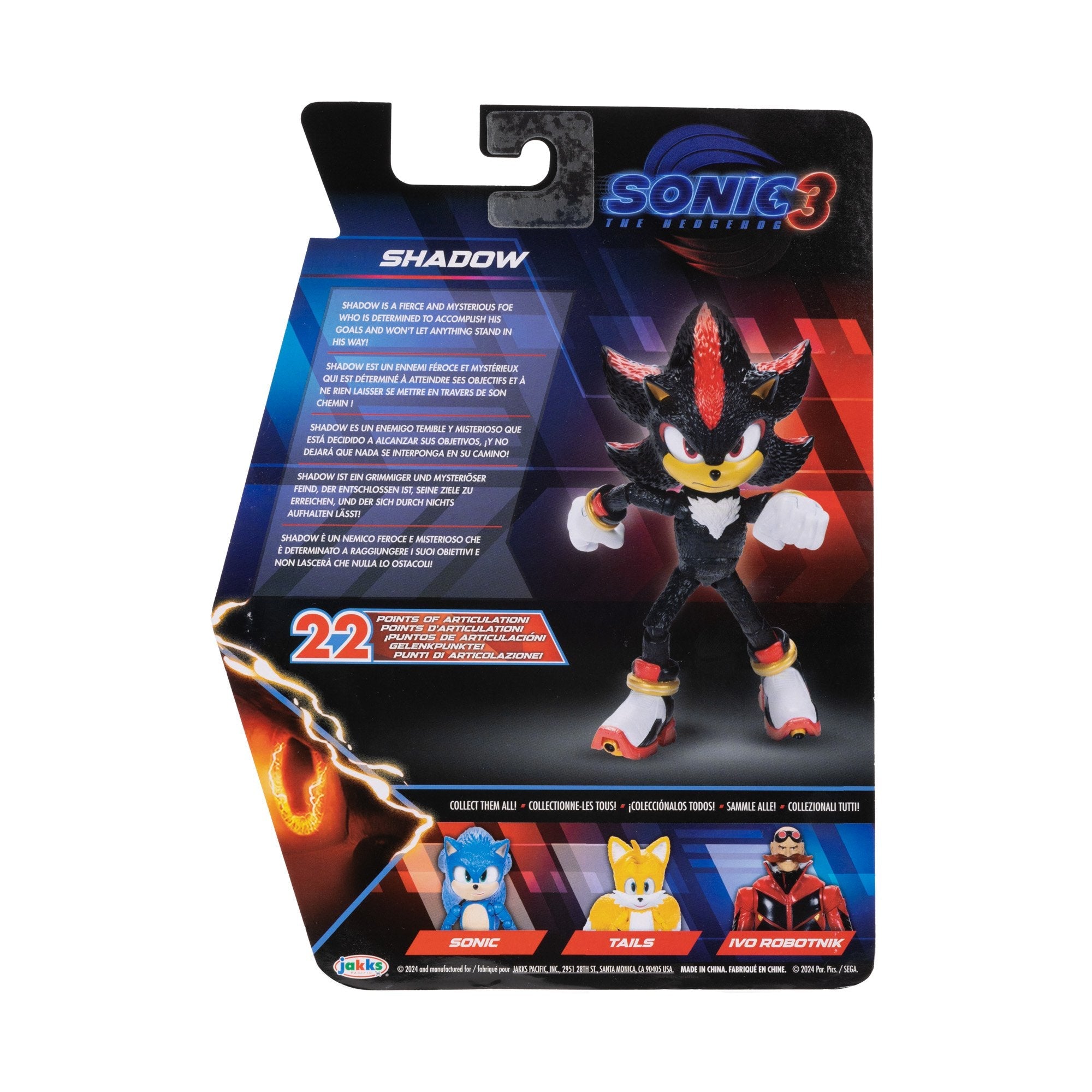 Figura Shadow Sonic 3 12,5cm