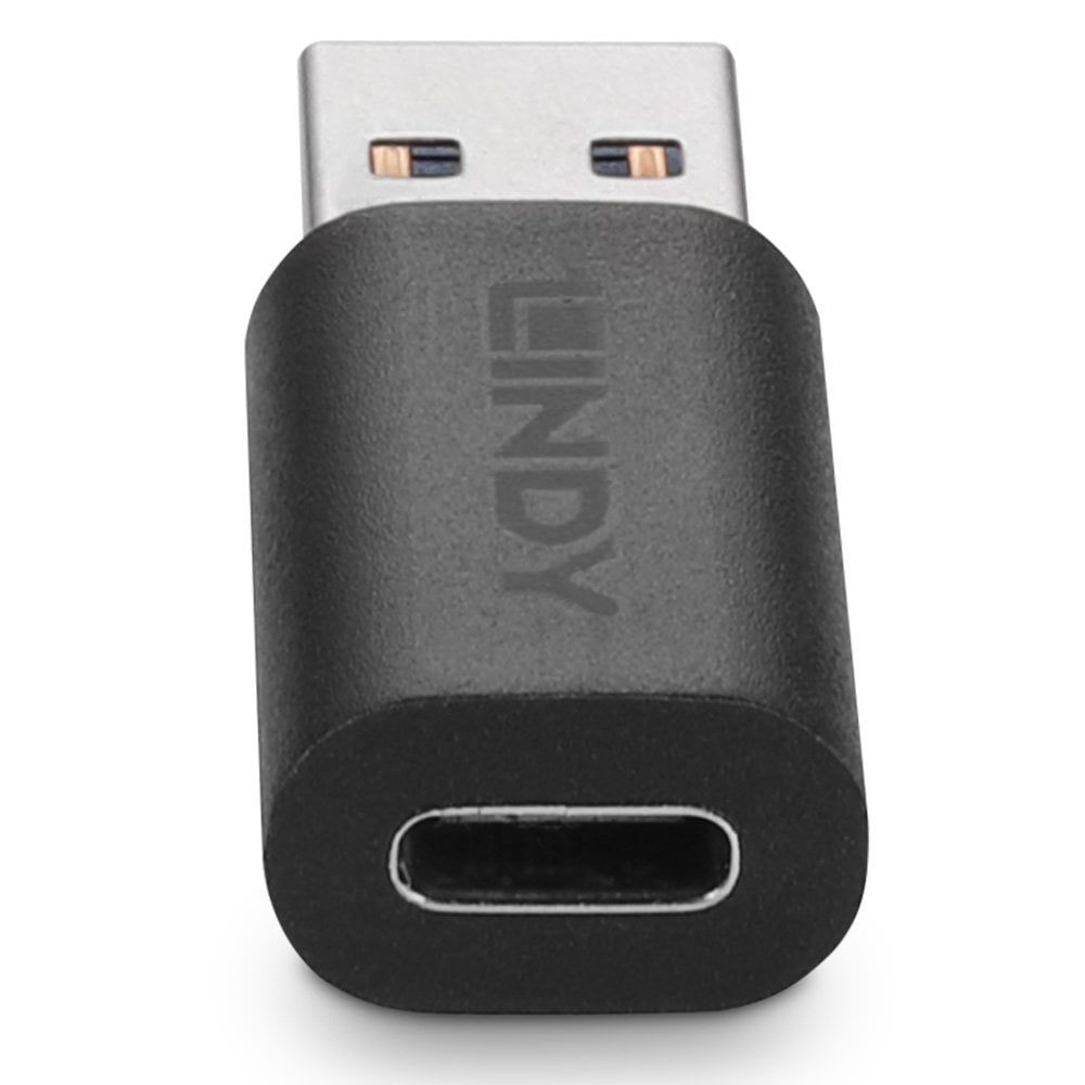 EAN 4002888419048 - Lindy 41904 cambiador de género para cable USB 3.2 Type A USB 3.2 Type C Negro imagen 3