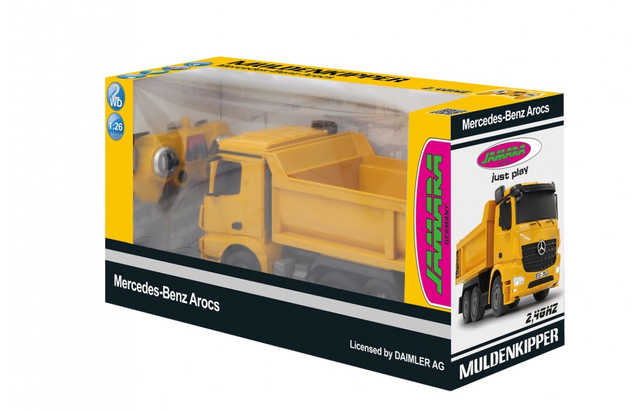 EAN 4042774432966 - Jamara 405108 modelo controlado por radio Camión basculante Motor eléctrico 1:26 imagen 2