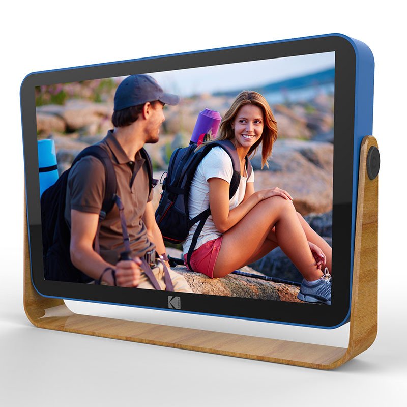 EAN 6972072903821 - Kodak RWF108 marco fotográfico digital Madera, Azul 25,4 cm (10") Pantalla táctil Wifi imagen 4