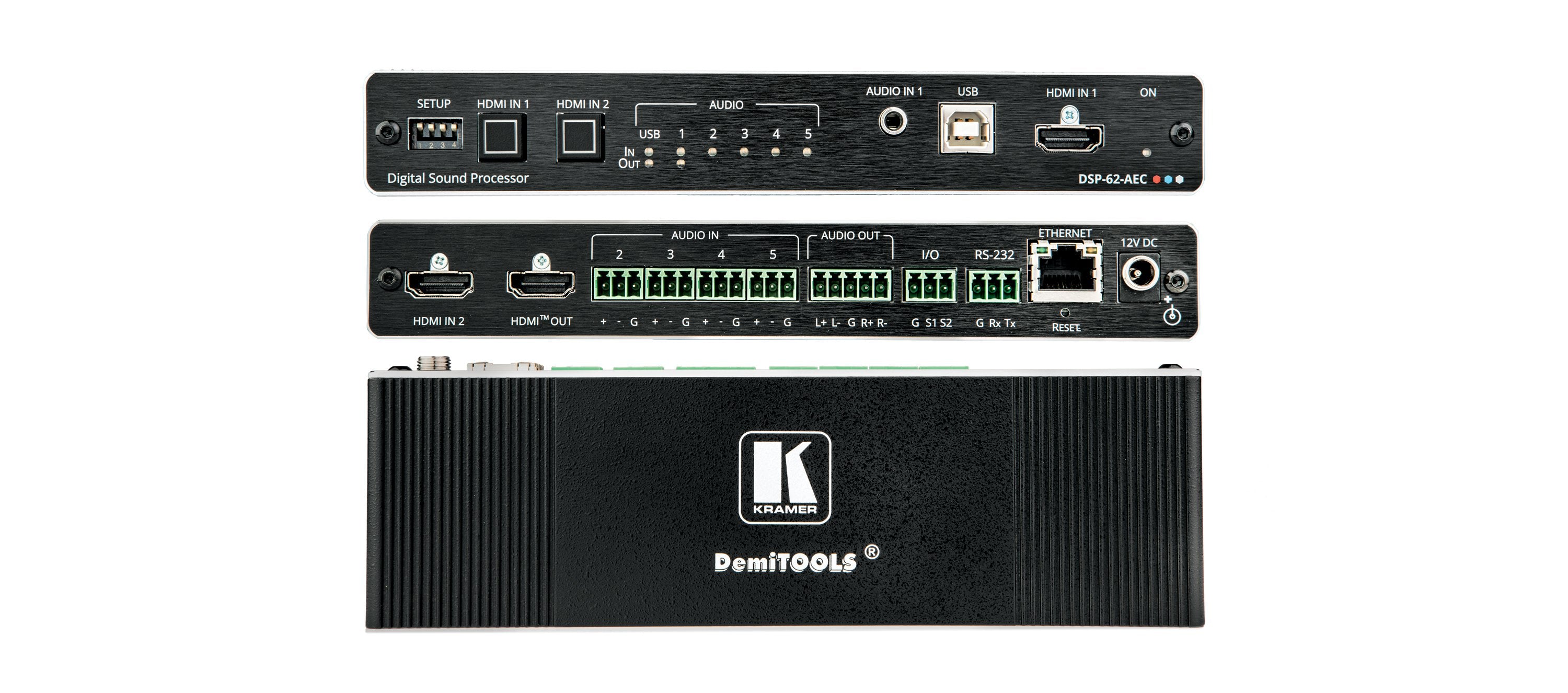 EAN 7291063090524 - Kramer Electronics DSP-62-AEC Matriz de conmutación AV imagen 1