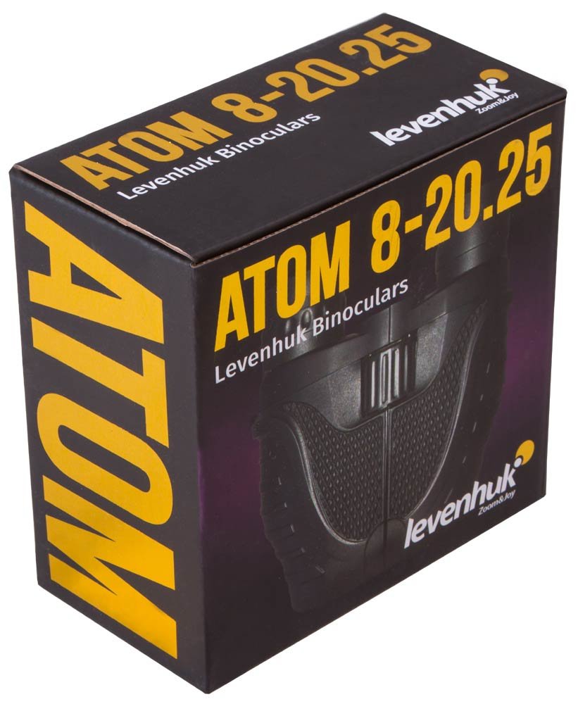 EAN 643824211247 - Levenhuk Atom 8–20x25 binocular BK-7 Negro imagen 10