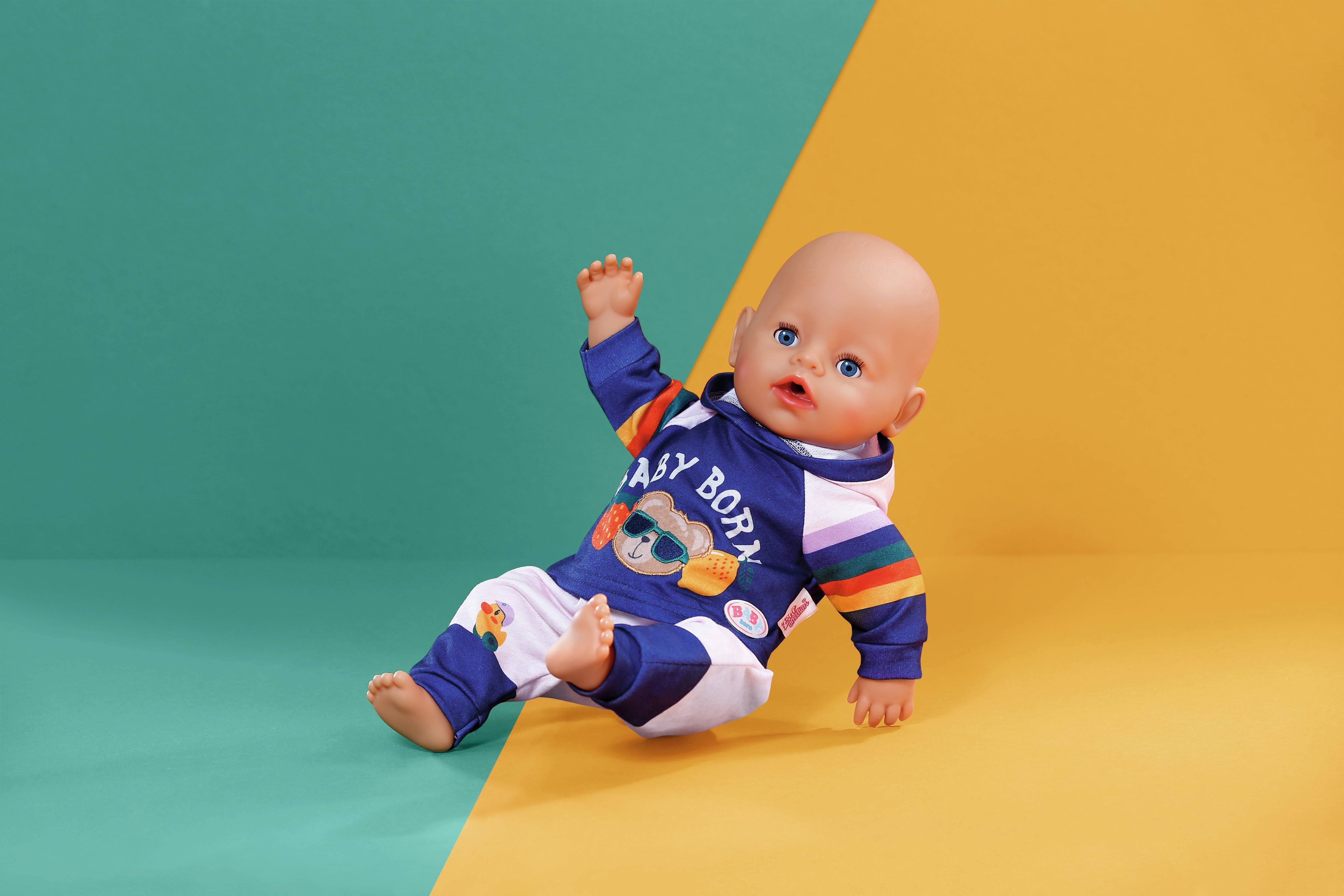 EAN 4001167838204 - BABY born Jogging Suit Navy 43cm Juego de ropita para muñeca imagen 4