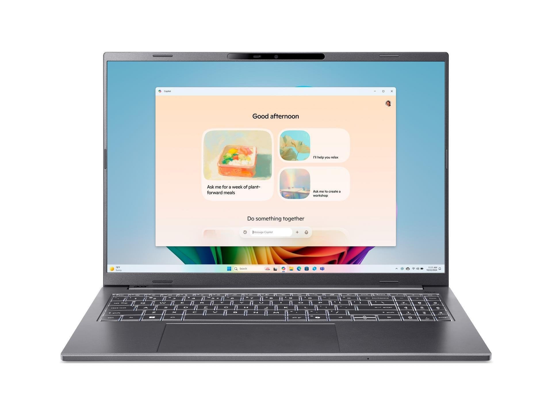 EAN 4711474611406 - Acer Aspire 16 AI NX.JLNEG.009 netbook Copilot+ PC Qualcomm Snapdragon X1-26-100 Portátil 40,6 cm (16") W imagen 6