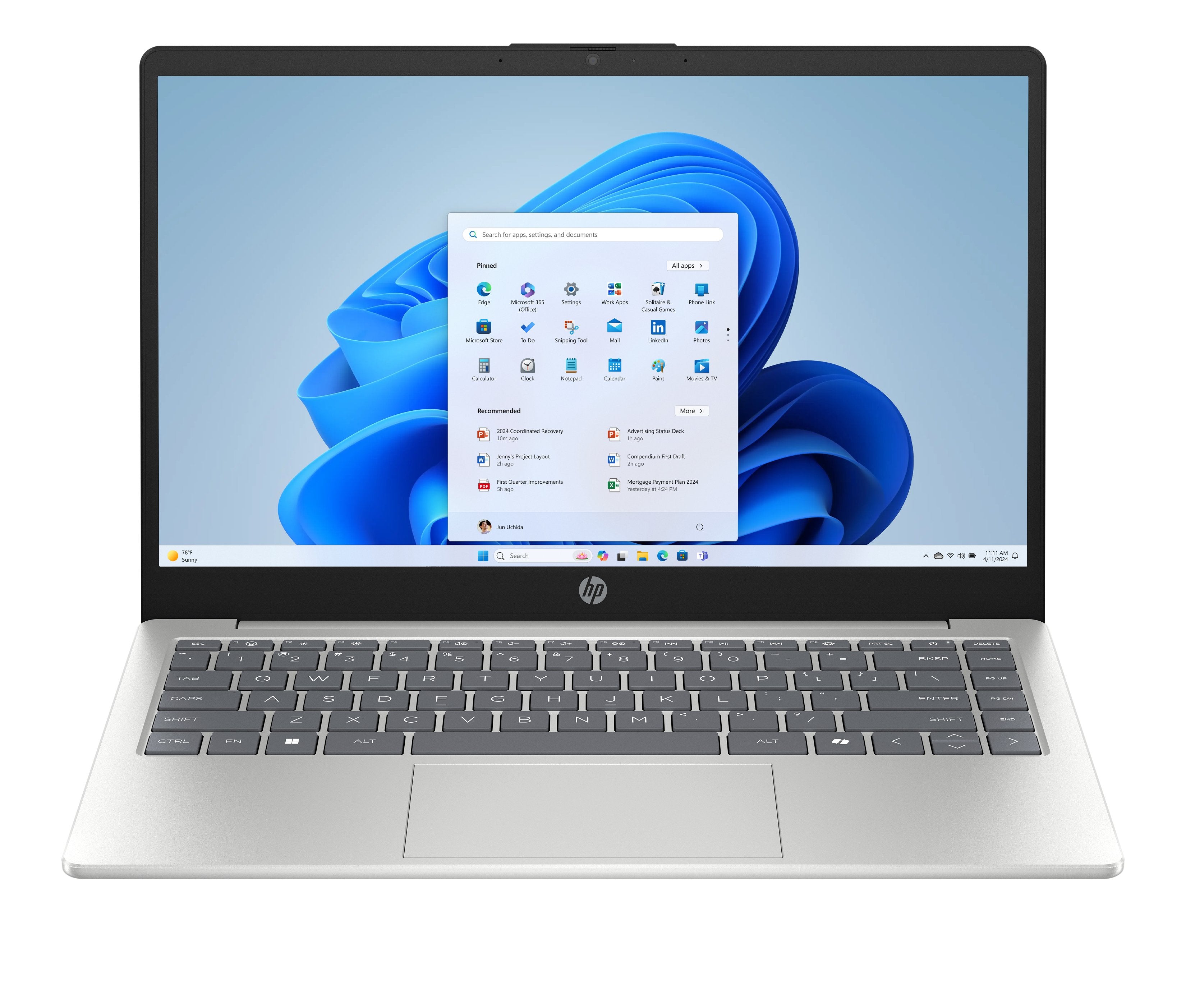 EAN 199251541643 - HP Laptop AI 14-hc0000ns Intel Core Ultra 7 255U Portátil 35,6 cm (14") Full HD 16 GB DDR5-SDRAM 1 TB SSD imagen 1