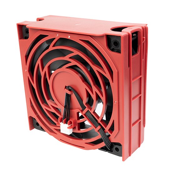 Silverstone Technology Sst-Rm43-324-Rs, Rack (Negro/Rojo, 4 Höheneinheiten) Sst-Rm43-324-Rs