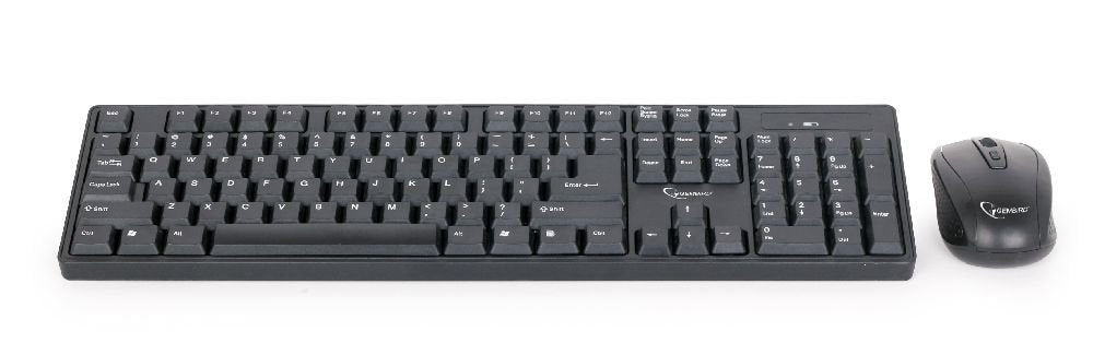 EAN 8716309091534 - Gembird KBS-W-01 teclado Ratón incluido Universal RF inalámbrico QWERTY Inglés Negro imagen 3