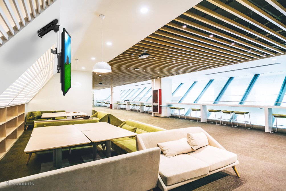 Soporte Para Techo Newstar Fpma-C020black (10 "- 40"; Para 1 Pantalla; Giratorio, Techo, Inclinación)