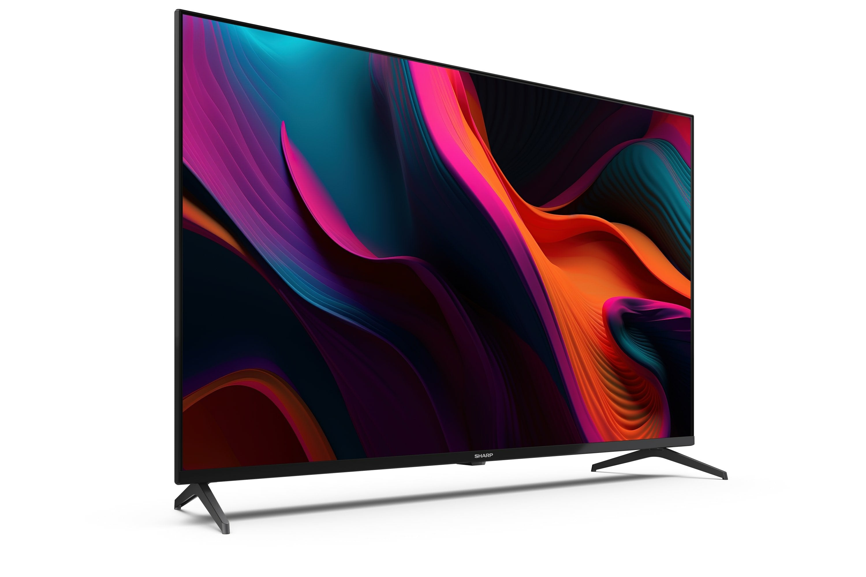 Televisor Sharp 43gl4260e Tv Sin Marco Smart Google 4k Ultra Hd De 43" (108 Cm), Dolby Vision, Dolby Atmos, Asistente De Google