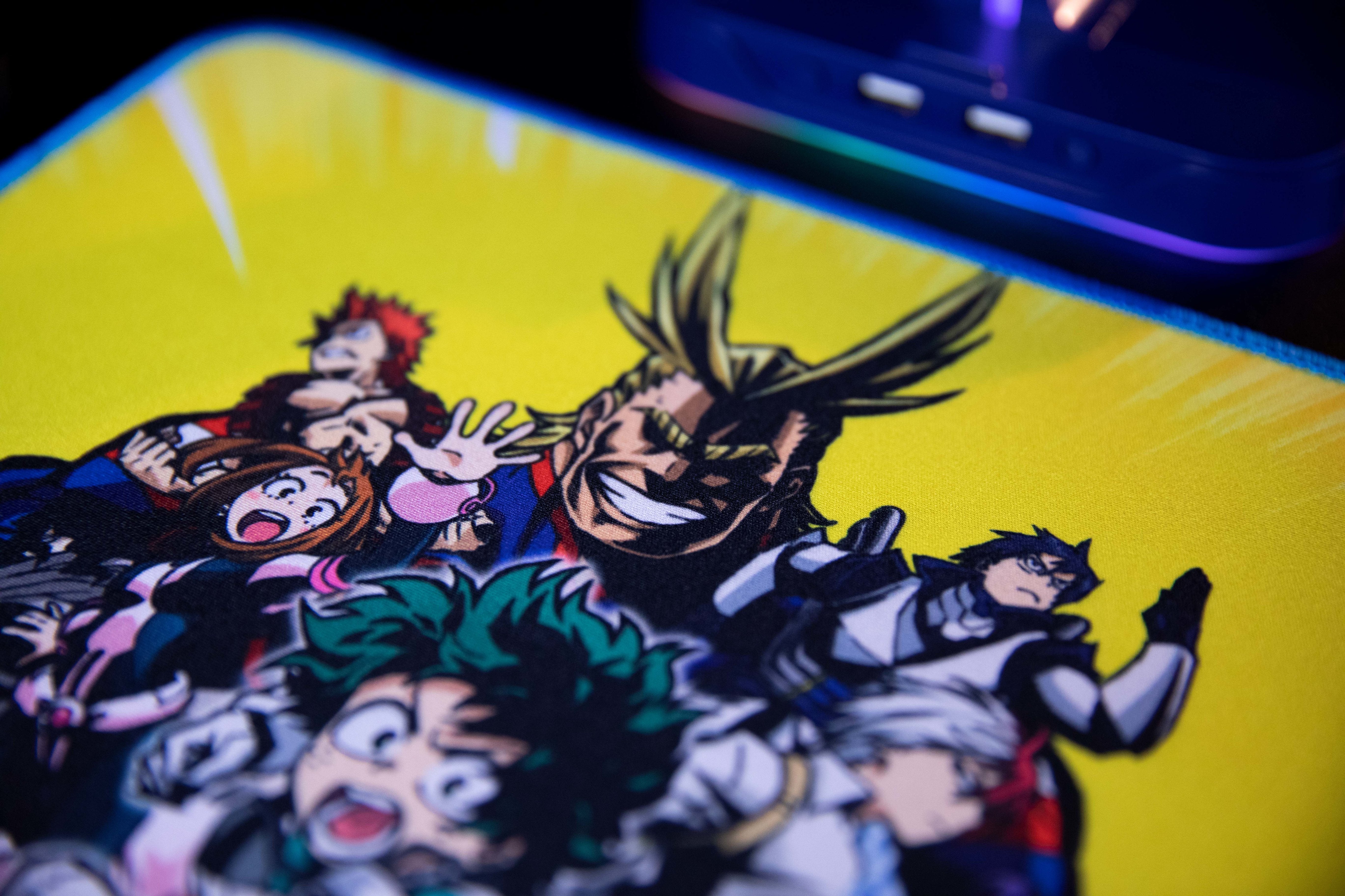 Alfombrilla Raton Yellow My Hero Academia