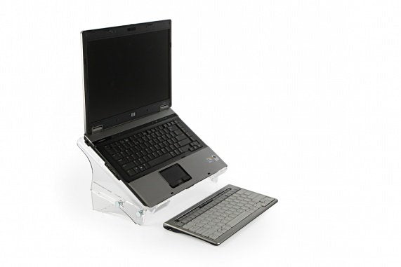 Bakkerelkhuizen Nb Soporte Q-Note 350 Plástico Gris Claro