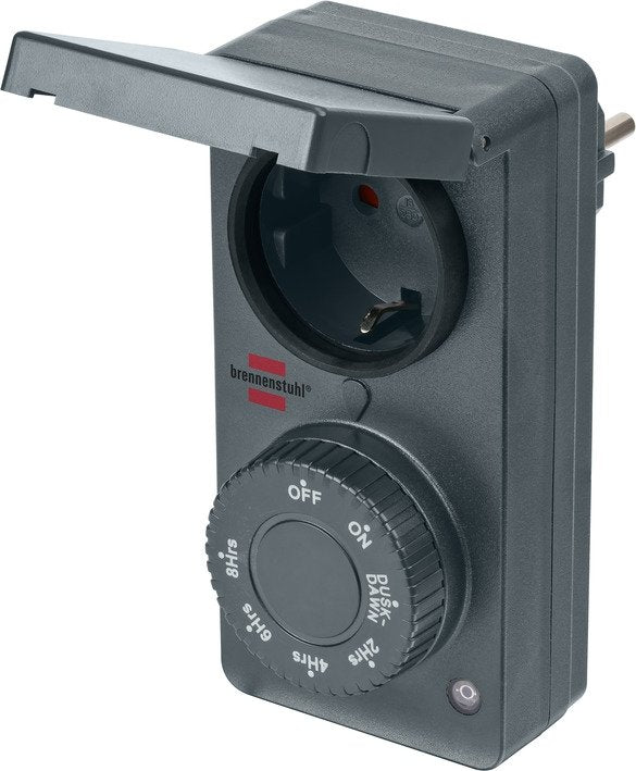 EAN 4007123667253 - Brennenstuhl 1506120 contador eléctrico Negro Temporizador diario imagen 3