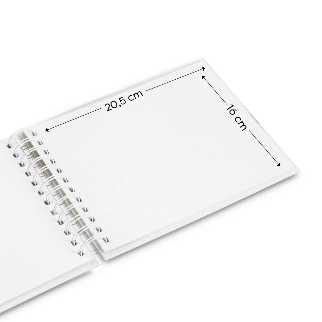 Hama Fine Art Spiral Weiss 24x17 50 Weisse Seiten 9842