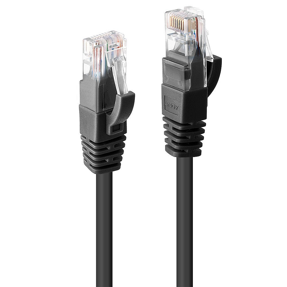 EAN 4002888480826 - Lindy 48082 cable de red Negro 10 m Cat6 U/UTP (UTP) imagen 1