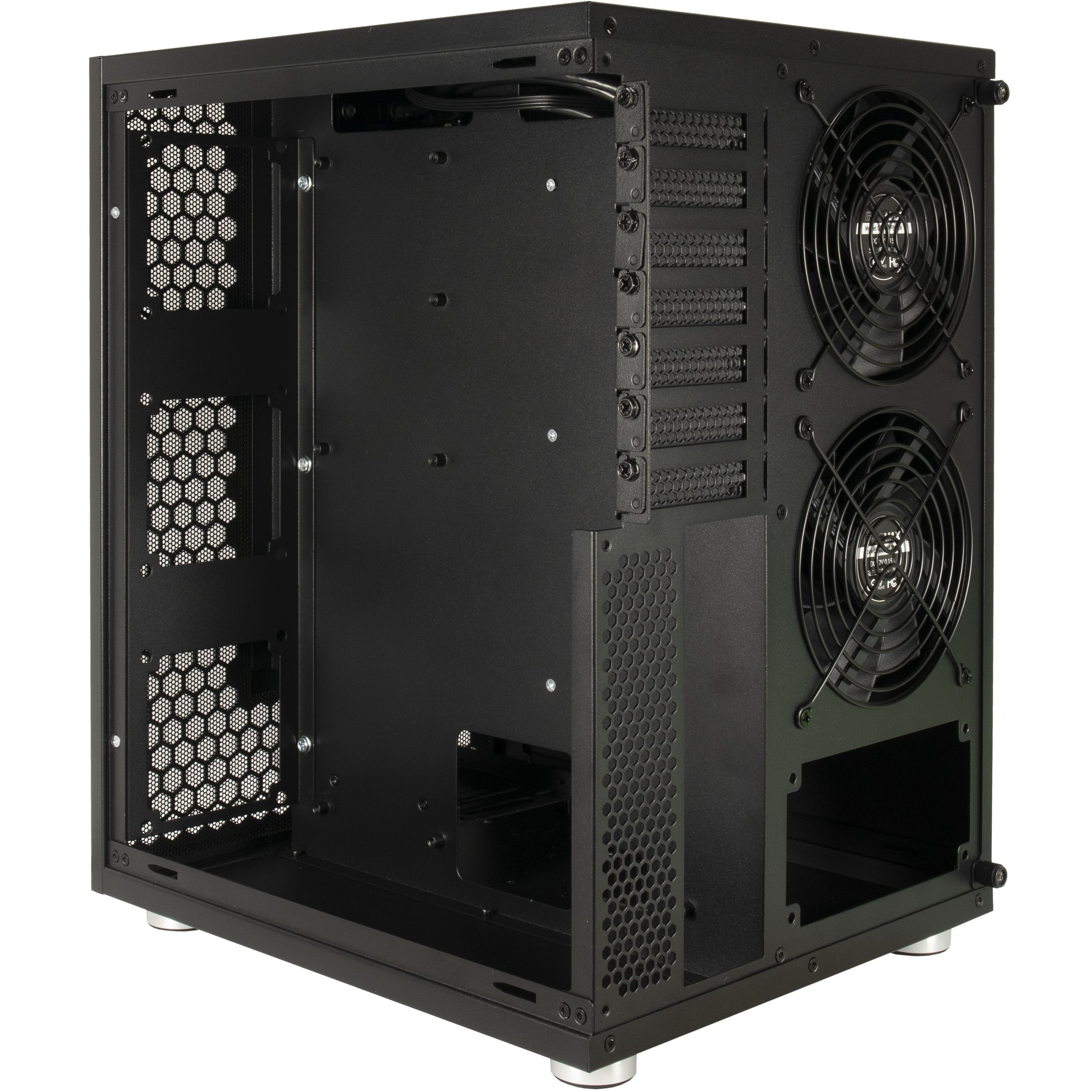 EAN 4260455648875 - Inter-Tech NAS-8 Caja de disco duro (HDD) Negro 2.5/3.5" imagen 8