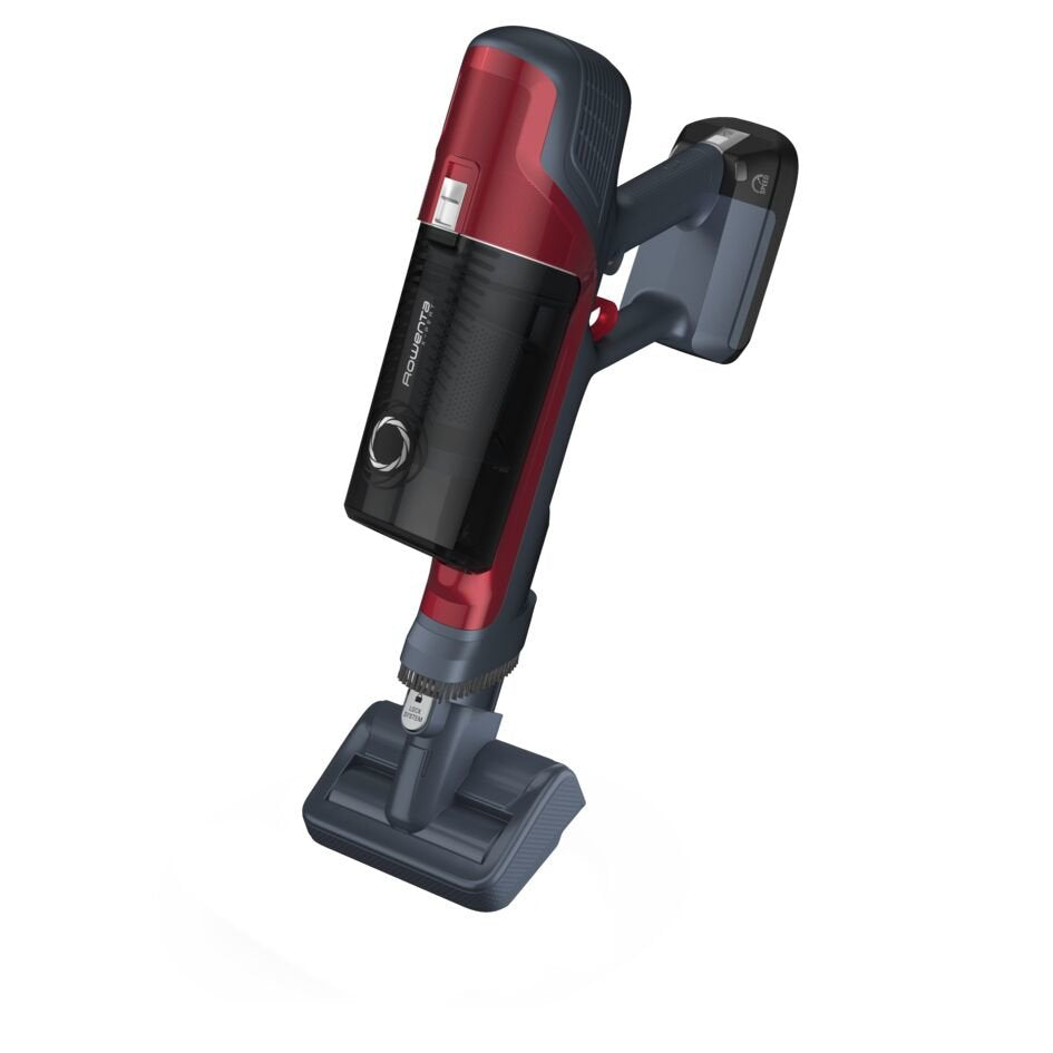 Aspirador Rowenta X-Pert 6.60 Animal Rh6878wo De Varilla Negro/Rojo Rh6878