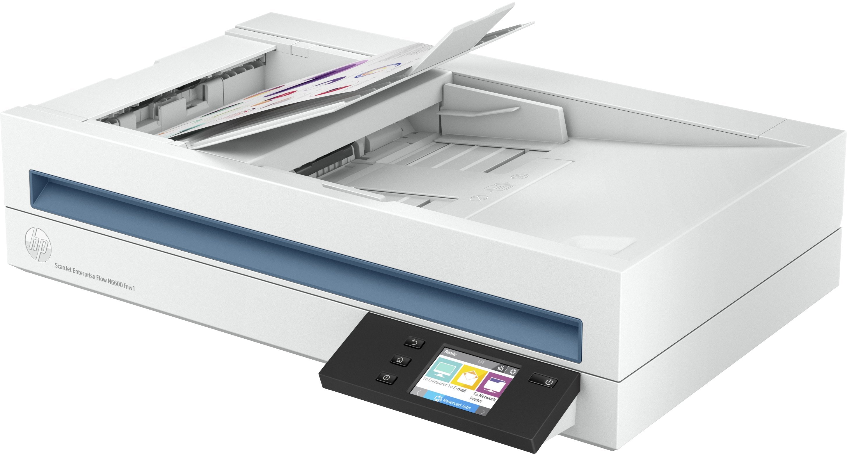 EAN 0195697674396 - HP Scanjet Enterprise Flow N6600 fnw1 Escáner plano y alimentador automático de documentos (ADF, Automati imagen 4