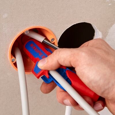 EAN 4003773092605 - Knipex 16 95 03 SB pelacable Azul, Rojo imagen 7