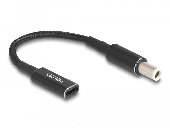 Delock 60037 Cable De Carga Portátil Usb Type-C Hembra A Dell 7,4 X 5,0 Mm Macho 15 Cm