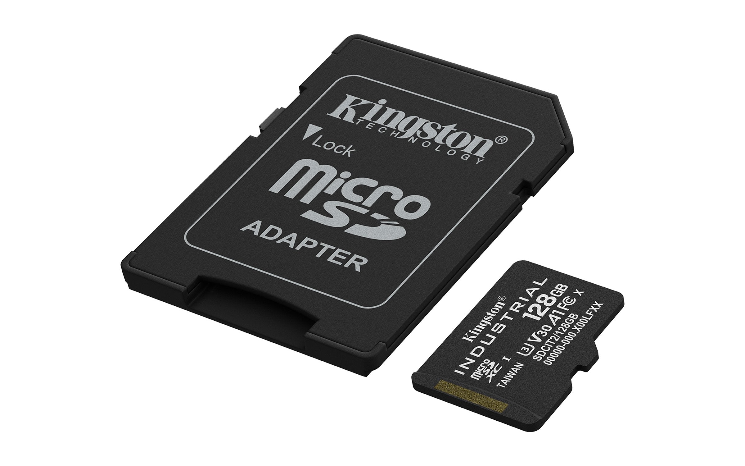 Card Kingston Ind. Microsd +Adp 128gb Pslc