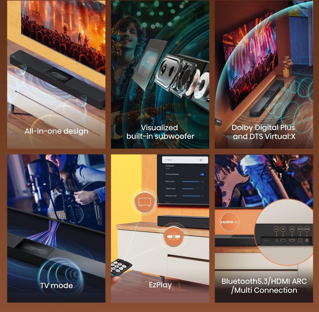 EAN 6942351411514 - Hisense HS2000 2.1 canales 240 W imagen 3