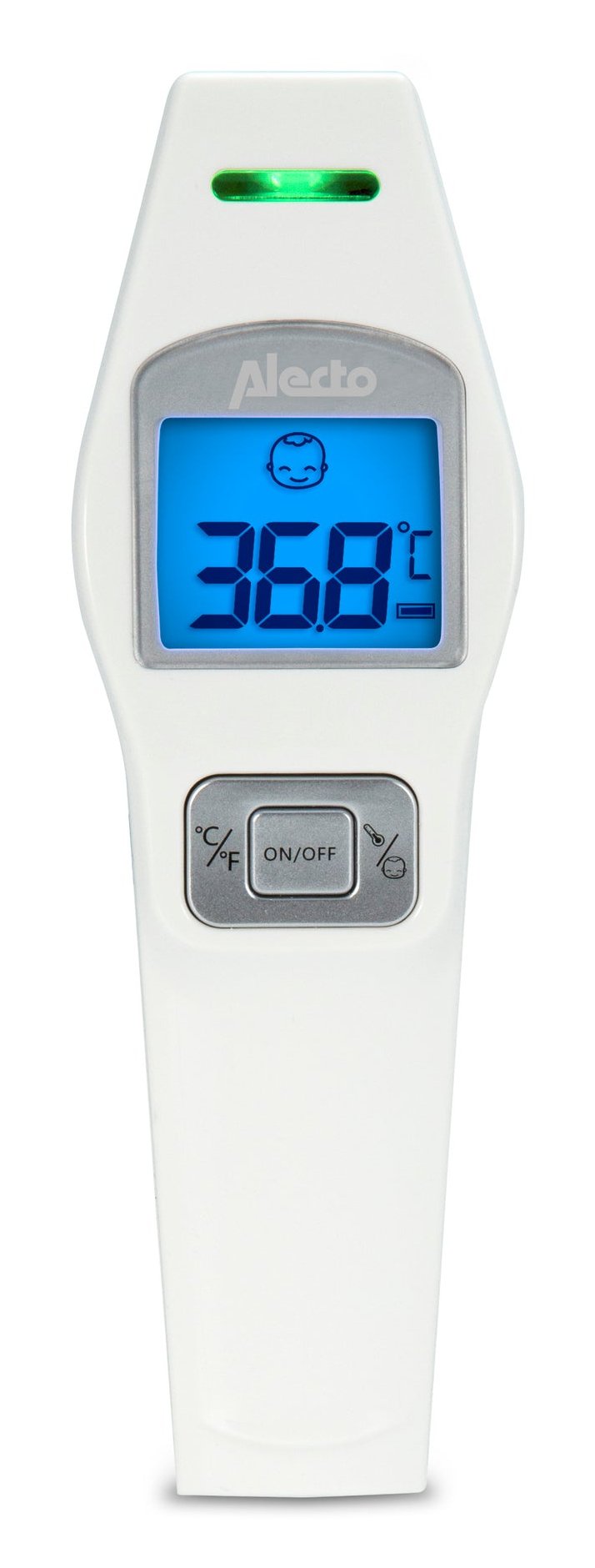 EAN 8712412579488 - Alecto BC-37 termómetro digital Termómetro con sensor remoto Blanco Frente Botones imagen 1