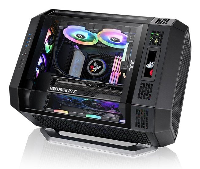 Kit De Soporte De Chasis Thermaltake Para The Tower 600 Black, Negro, Para Colocación Horizontal Ac-076-On1nan-A1