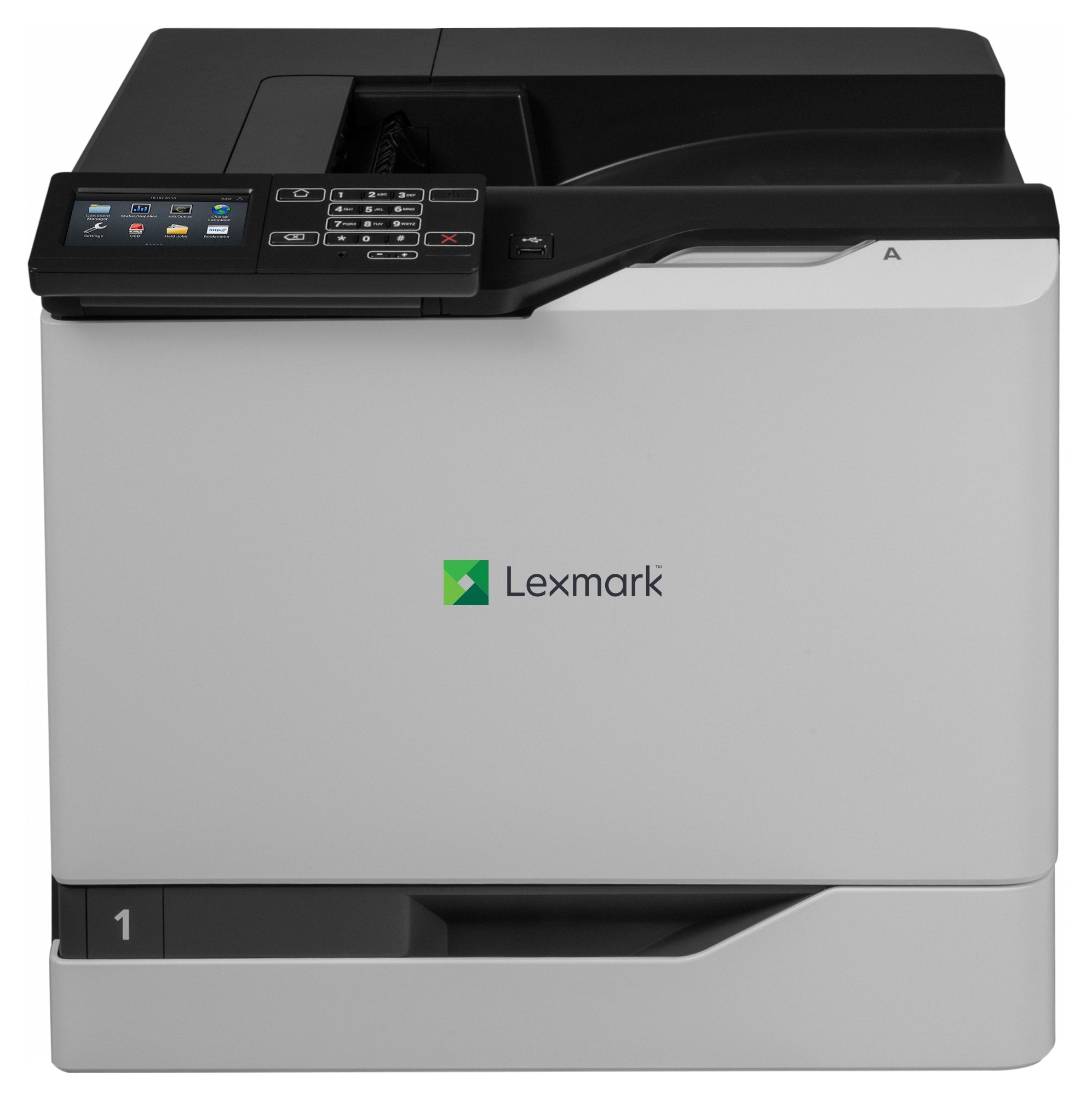 Lexmark Cs820deimpresoracolora Dos Caraslasera4/Legal1200 X 1200 Ppphasta 57 Ppm (Monocromo) / Hasta 57 Ppm (Color)Capacidad: 650 Hojasusb 2.0, Gigabit Lan, Host Usb 2.0
